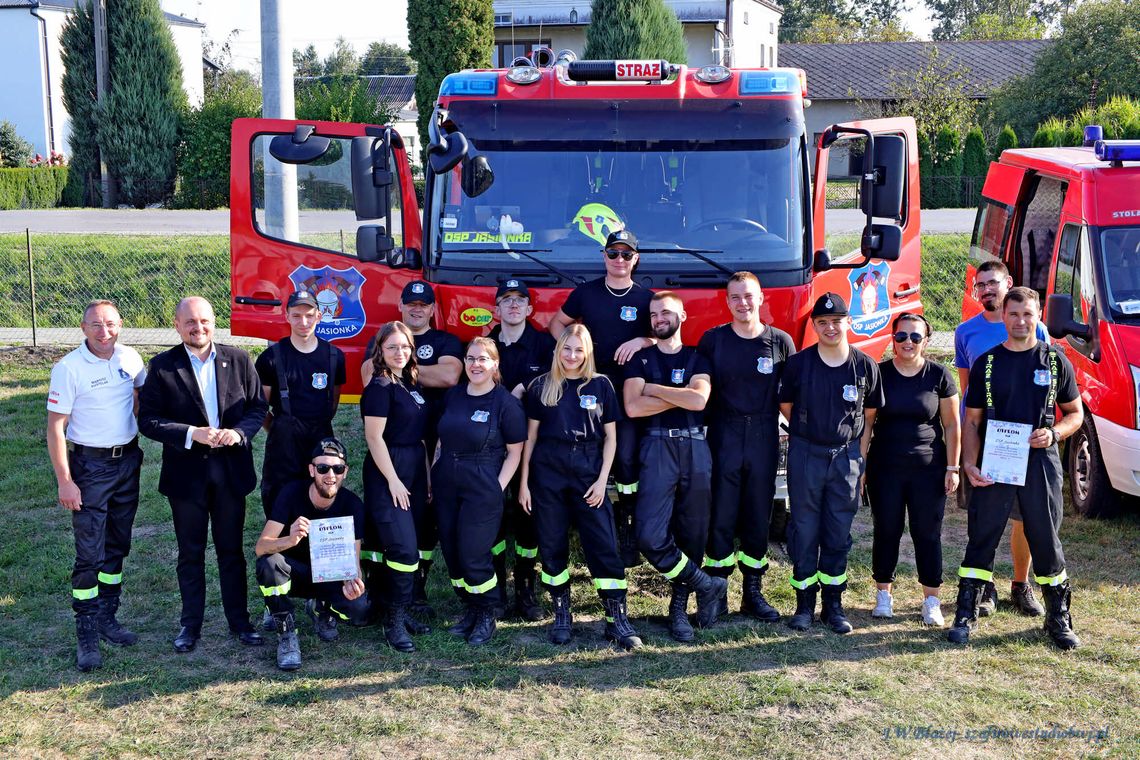 Zawody sportowo-pożarnicze OSP w Wólce Podleśnej – rywalizacja strażaków z Gminy Trzebownisko [ZDJĘCIA]