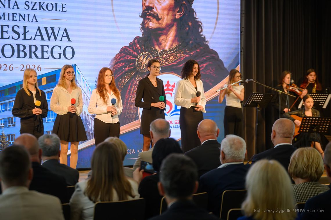 Zespół Szkół im. Bolesława Chrobrego w Leżajsku świętował wyjątkowy jubileusz