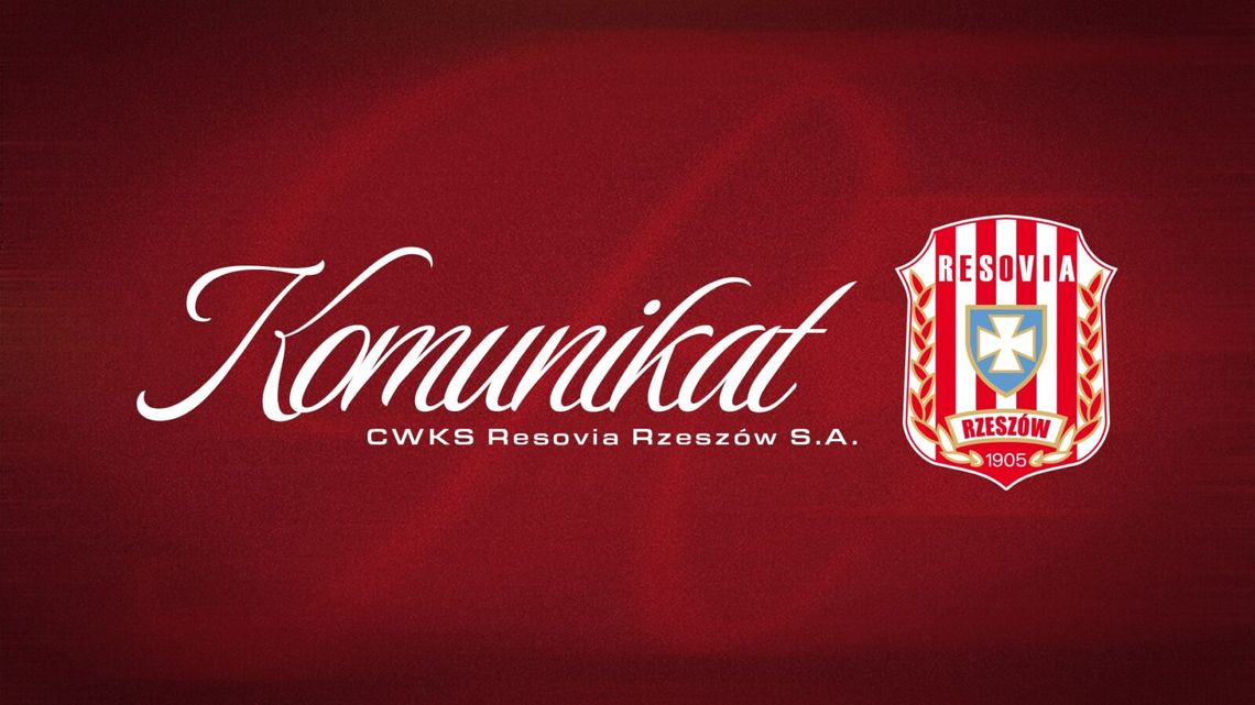 Zmiany na ławce trenerskiej Resovii Rzeszów