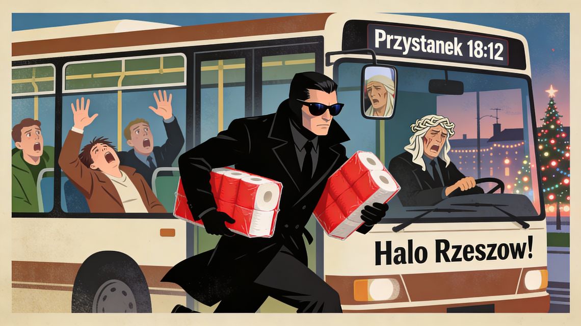 Zuchwała kradzież w rzeszowskim autobusie