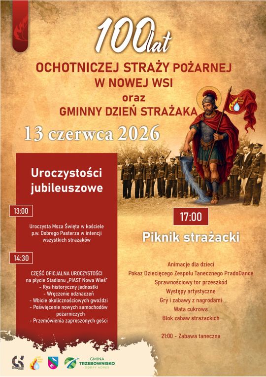 100 lecie OSP Nowa wieś