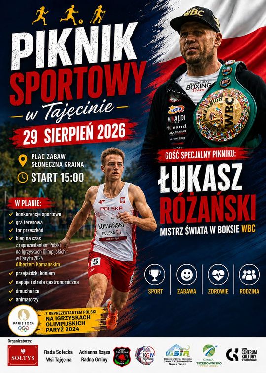 Tajęcina sport