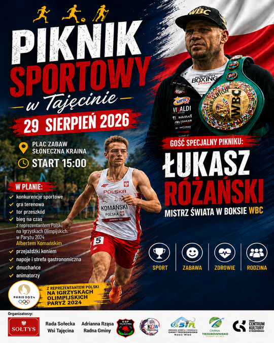 Tajęcina sport
