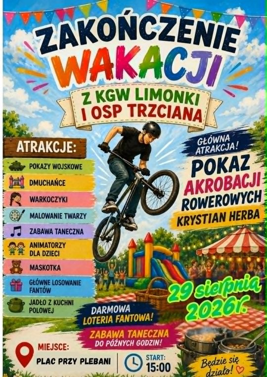 Trzciana pożegnanie wakacji