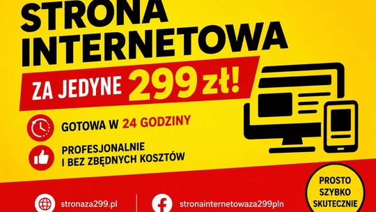 Strona internetowa dla firmy - projekt bez opłat