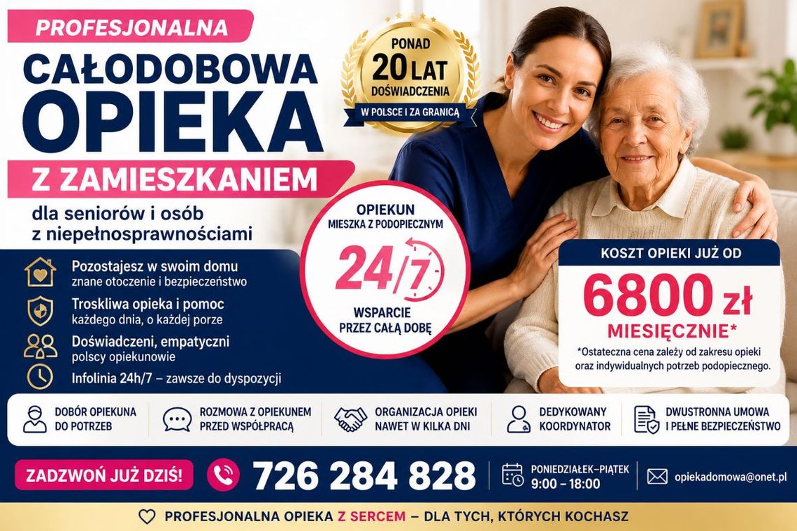 Szukasz całodobowej opieki z zamieszkaniem? Skontaktuj się z nami Szukasz całodobowej opieki z zamieszkaniem? Skontaktuj się z nami