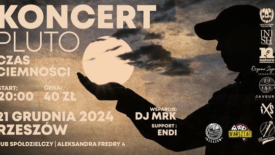 KONCERT PLUTO "CZAS CIEMNOŚCI" RZESZÓW