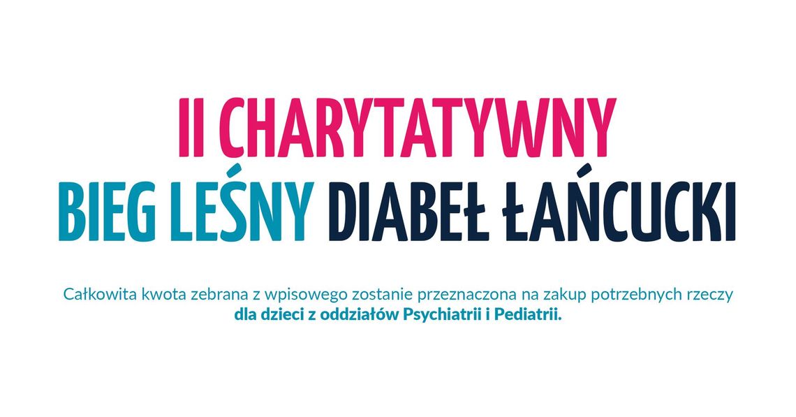 2. Charytatywny Bieg Leśny Diabeł Łańcucki