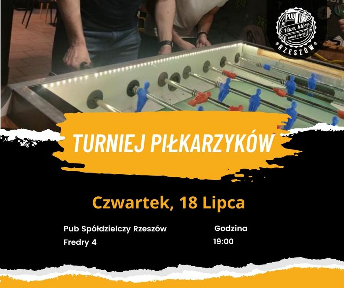 2 Turniej Piłkarzyków w Spółdzielczym!