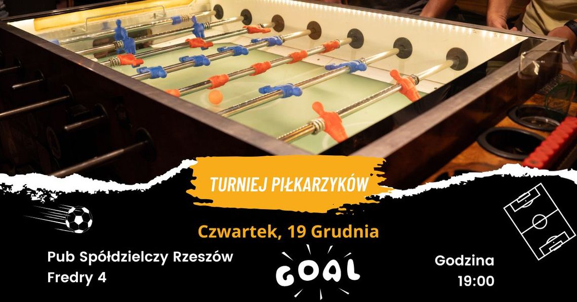 7 Turniej Piłkarzyków w Spółdzielczym!