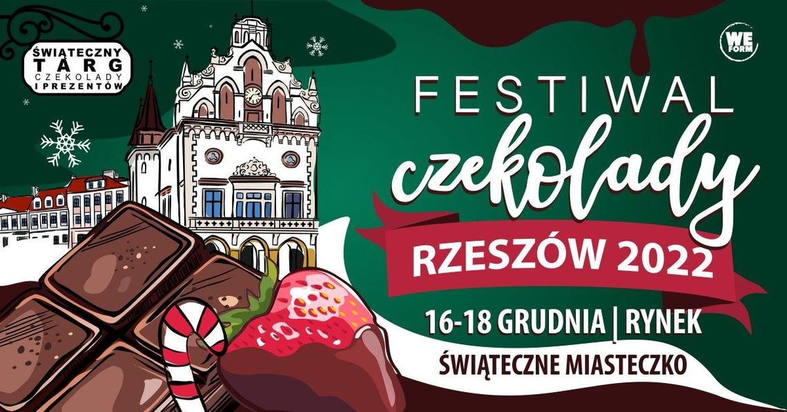 Festiwal Czekolady w Rzeszowie podczas Świątecznego Miasteczka