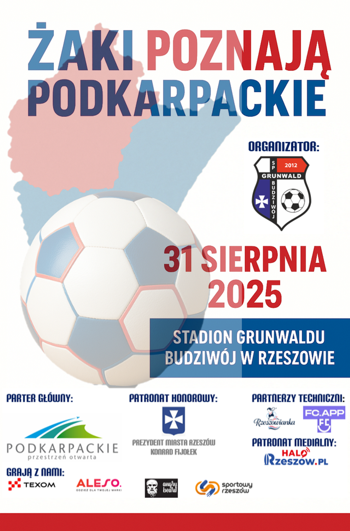 Festiwal futbolowych talentów w Rzeszowie. Młodzi piłkarze zmierzą się na Stadionie Grunwaldu Festiwal futbolowych talentów w Rzeszowie. Młodzi piłkarze zmierzą się na Stadionie Grunwaldu