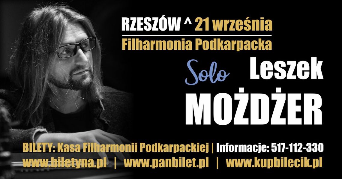 Leszek Możdżer Solo w Rzeszowie