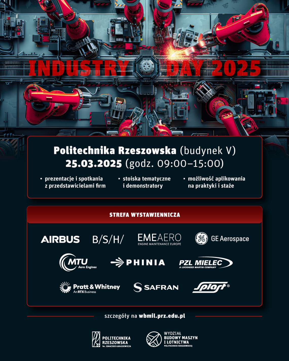 Industry Day 2025 na Politechnice Rzeszowskiej Industry Day 2025 na Politechnice Rzeszowskiej