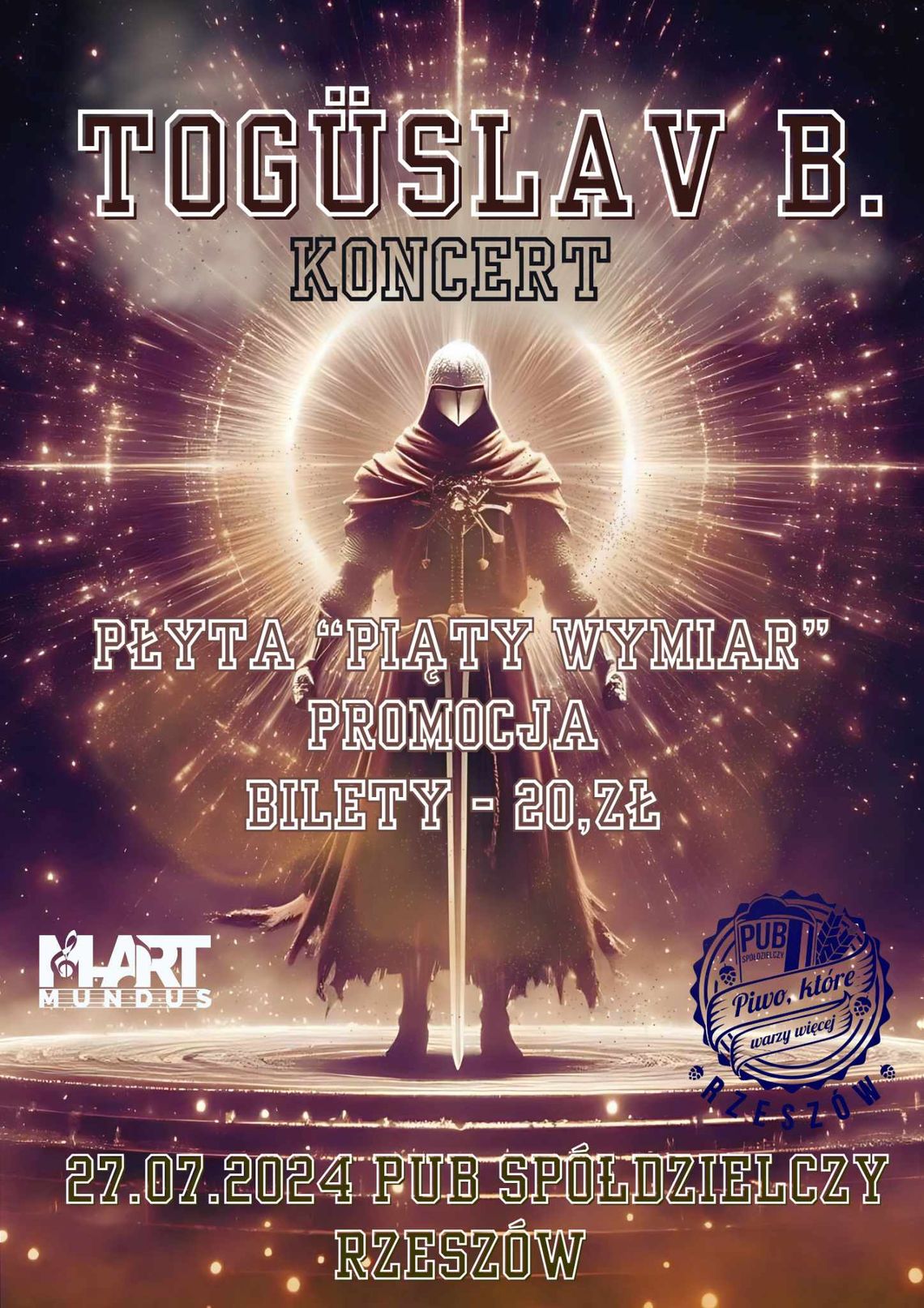 Koncert Togüslav B. w Spółdzielczym!