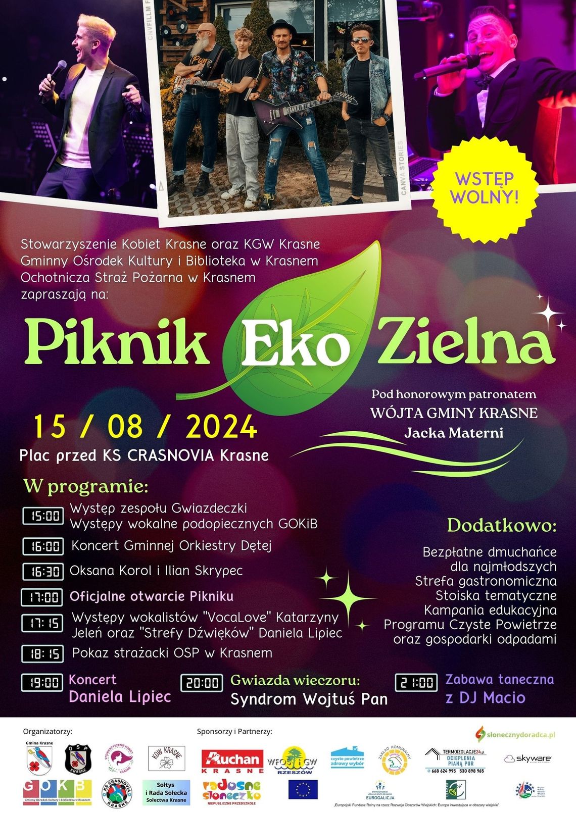 Piknik Eko Zielna w Krasnem Piknik Eko Zielna w Krasnem