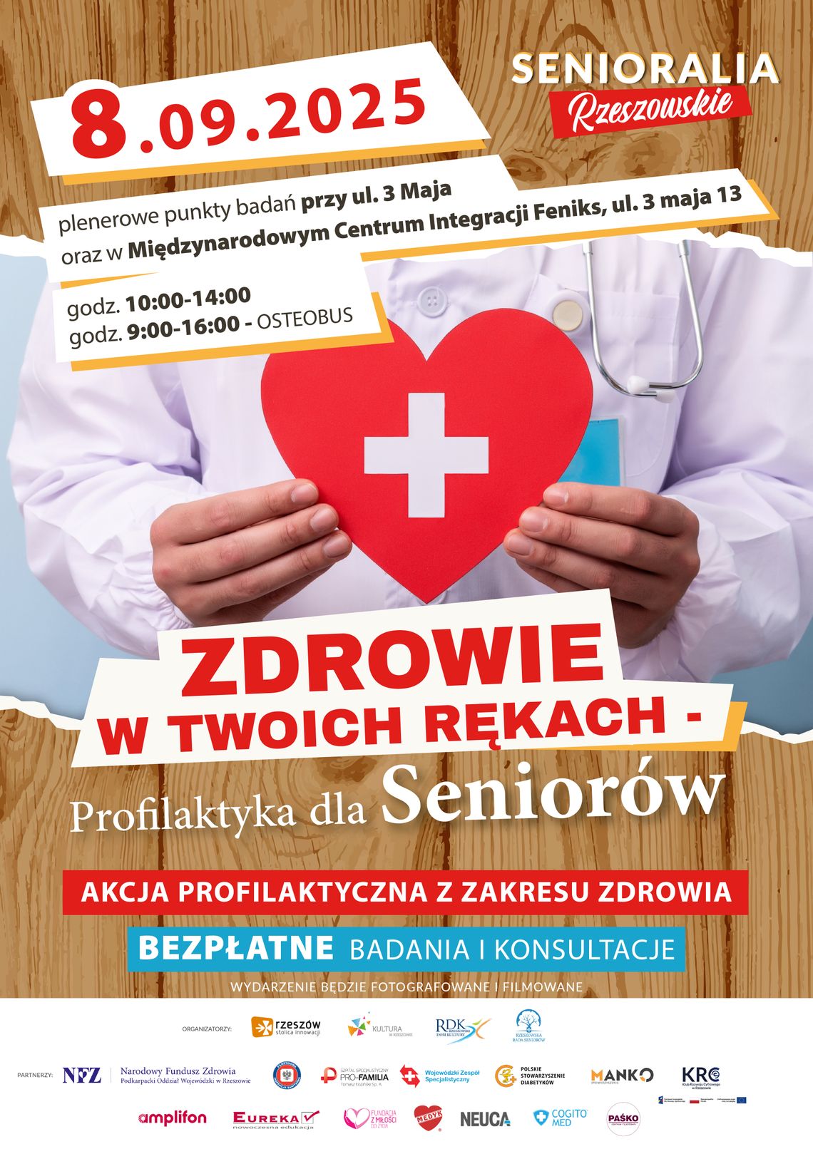 Rzeszów funduje bezpłatne badania dla seniorów Rzeszów funduje bezpłatne badania dla seniorów