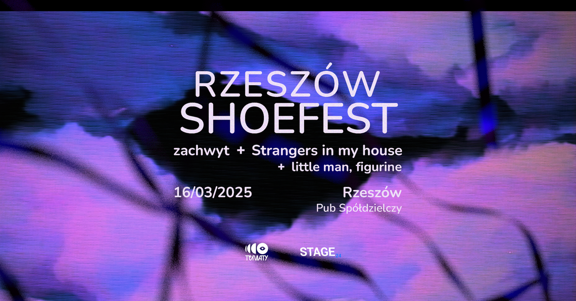 RZESZÓW SHOEFEST: zachwyt + Strangers in my House + little man, figurine