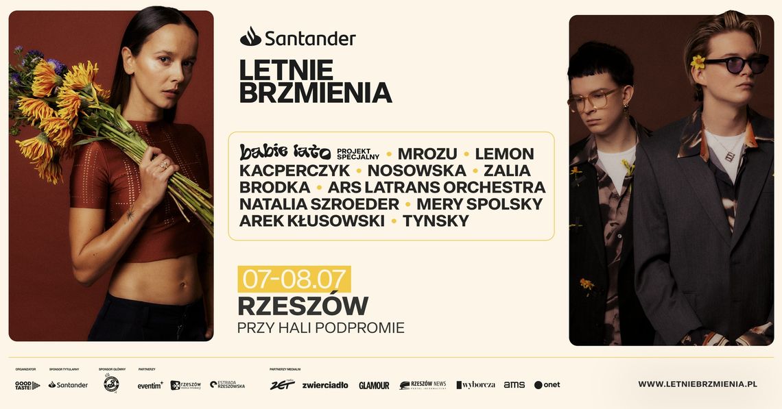 SANTANDER LETNIE BRZMIENIA 2023: RZESZÓW SANTANDER LETNIE BRZMIENIA 2023: RZESZÓW