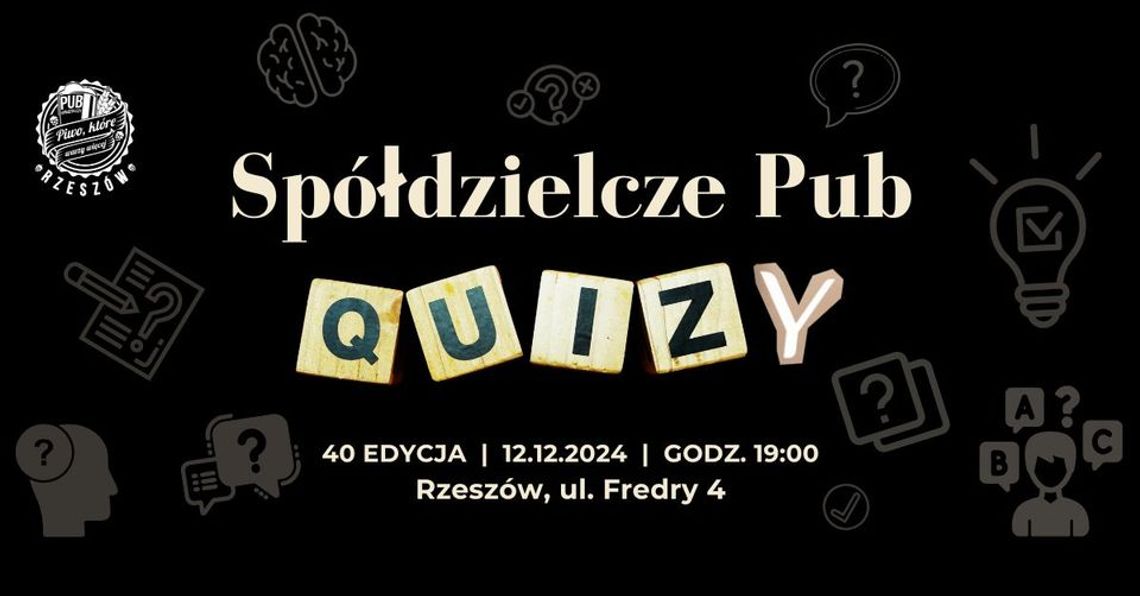 Spółdzielcze Pub Quizy!!!