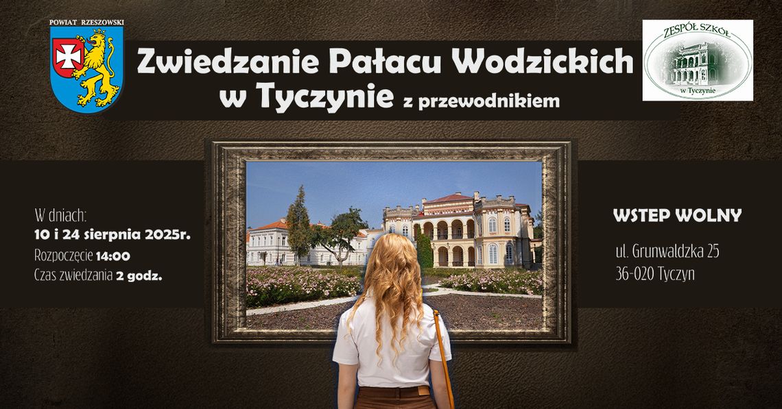 Pałac Wodzickich w Tyczynie ponownie otwiera swoje bramy dla zwiedzających Pałac Wodzickich w Tyczynie ponownie otwiera swoje bramy dla zwiedzających
