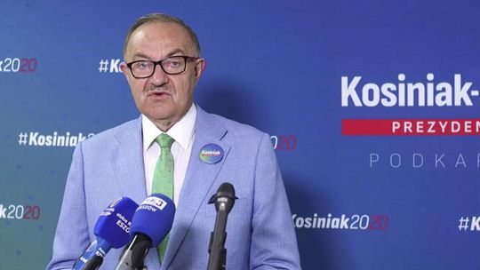 Konferencja prasowa posła M. Kasprzaka