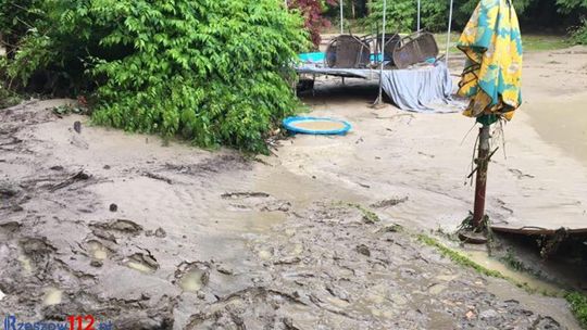 Sytuacja  powodziowa w Handzlówce