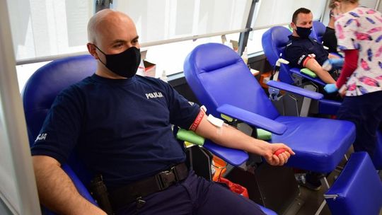 Akcja "30 litrów krwi na 30-lecie NSZZ Policjantów’’