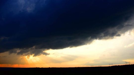 Pogoda. Downburst w Leżajsku!