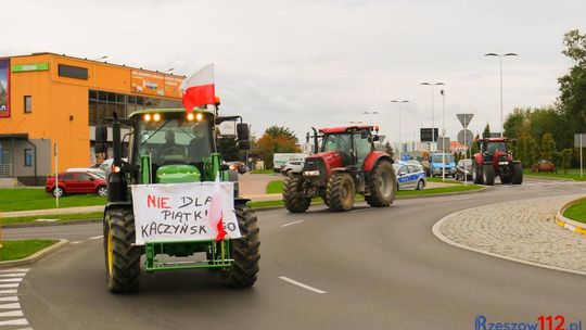 Rzeszów. Protest Rolników