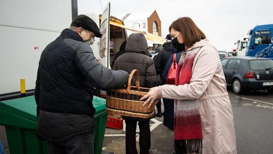 Ewa Leniart promuje zdrową żywność