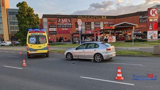 Wypadek w Rzeszowie z udziałem elektrycznej hulajnogi