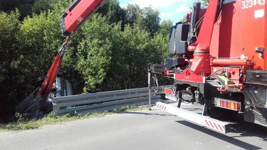 Wypadek z udziałem pijanego kierowcy w Tyczynie