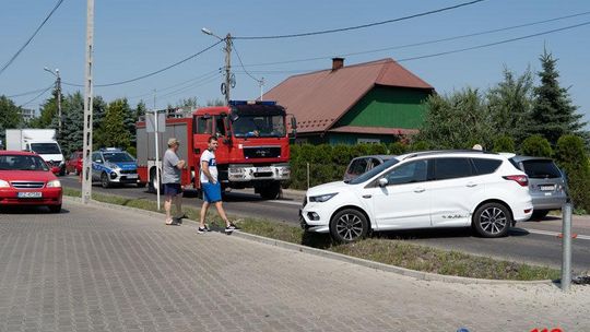 Rzeszów. Kolizja samochodów na ulicy Kwiatkowskiego