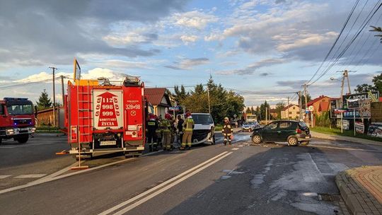 Rzeszów. Wypadek na skrzyżowaniu ul. Jana Pawła i Budziwojskiej