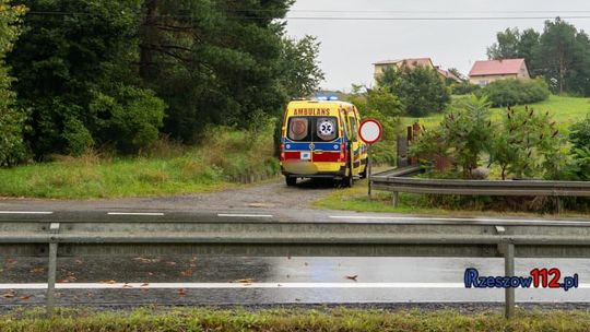 Wyżne. Wypadek na DK19