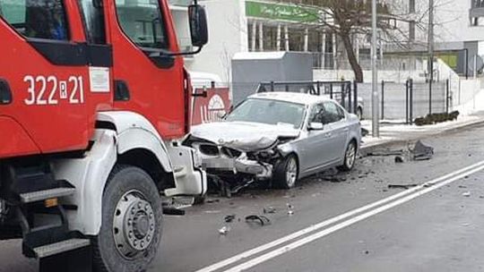 Rzeszów. Wypadek na ulicy Paderewskiego