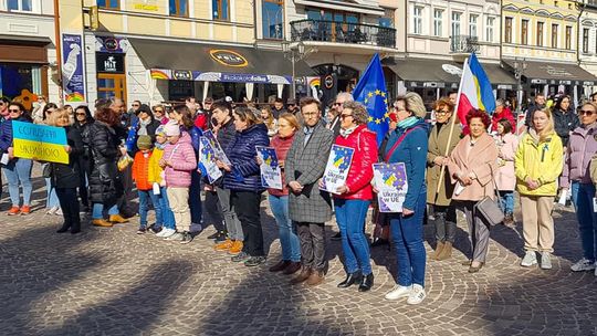 Rzeszów. Oda do Radości w języku polskim i w ukraińskim