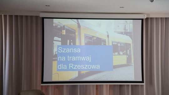 Konferencja Radnych PiS na temat budowy tramwaju w Rzeszowie