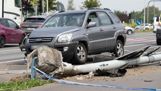 Wypadek na alei Powstańców Warszawy w Rzeszowie