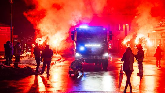 Nowy wóz strażacki Scania dla OSP Głogów Młp. [ZDJĘCIA]