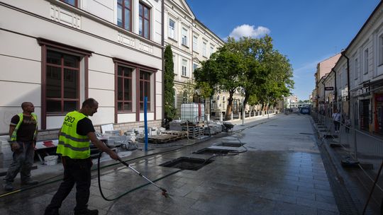 Przebudowa ulicy Grunwaldzkiej prawie na finiszu [ZDJĘCIA]