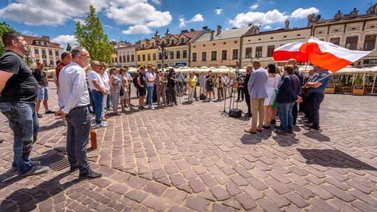 Pożegnanie Grzegorza Brauna