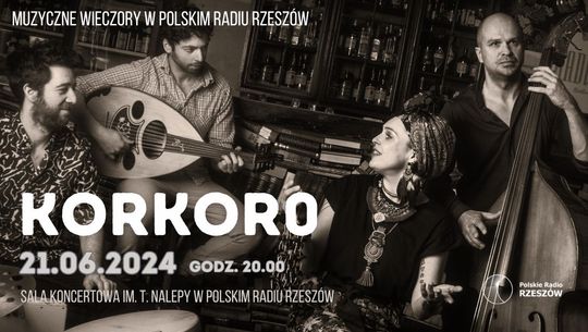 Koncert Korkoro w Polskim Radiu Rzeszów