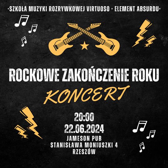 Rockowe zakończenie roku - koncert