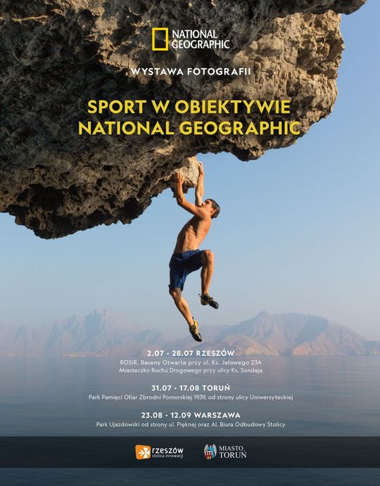 „Sport w obiektywie National Geographic” w Rzeszowie: Wyjątkowa wystawa plenerowa