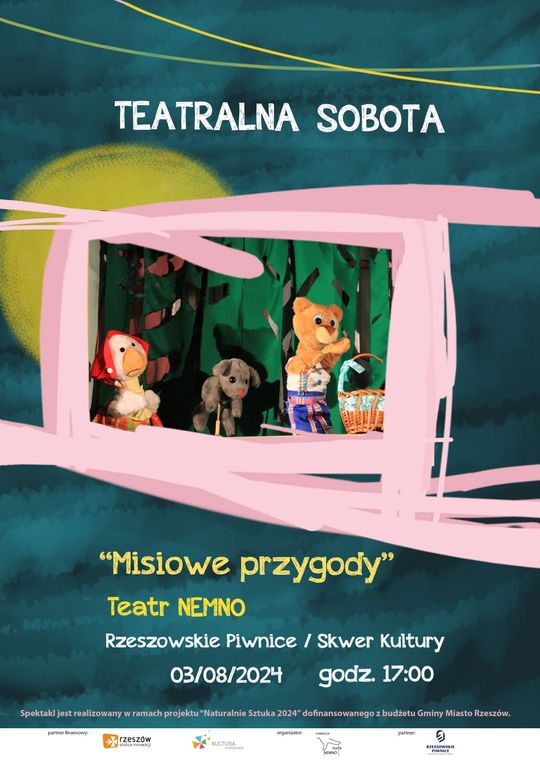 Spektakl "Misiowe przygody" w ramach cyklu Teatralna Sobota