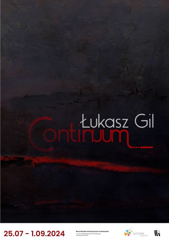 Wystawa malarstwa Łukasz Gil - Continuum