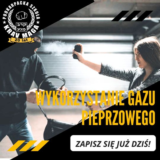 Wykorzystanie gazu pieprzowego w samoobronie - Szkolenie z Andrzejem Płazą