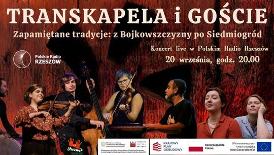 Koncert odbędzie się w piątek o godz. 20:00 w sali koncertowej Polskiego Radia Rzeszów, ul. Zamkowa 3. Rezerwacja bezpłatnych wejściówek: koncert@radio.rzeszow.pl, liczba miejsc ograniczona.